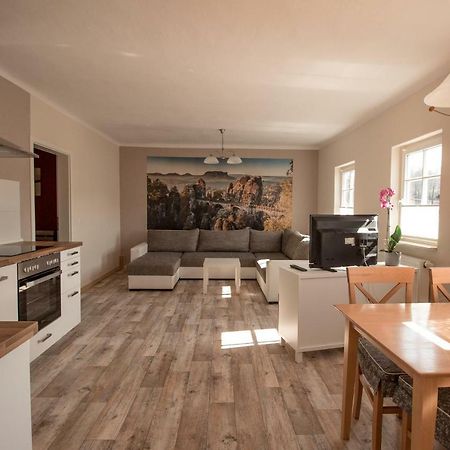 Ferienhof Cunnersdorf Apartman Gohrisch Kültér fotó