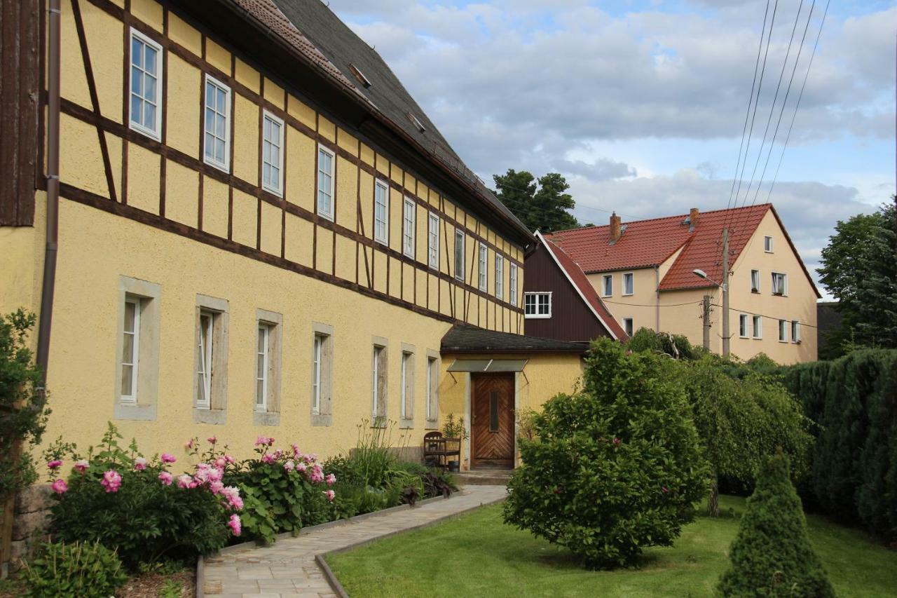 Ferienhof Cunnersdorf Apartman Gohrisch Kültér fotó